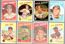 1959 Topps Bb- 16 Diff