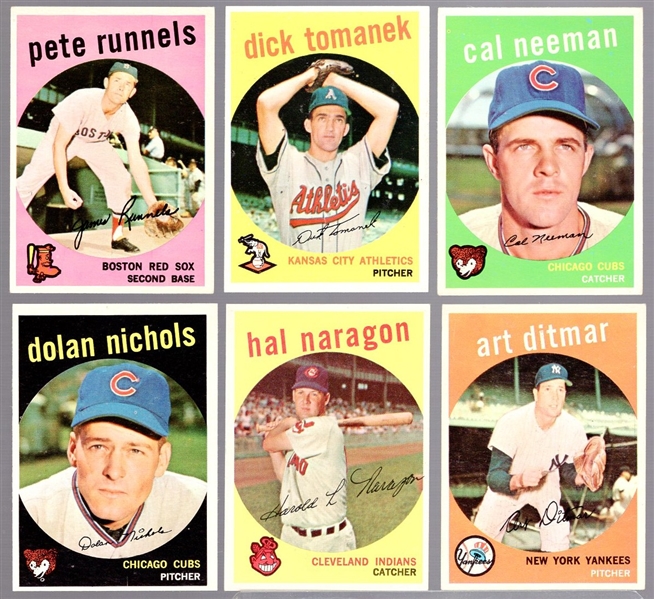 1959 Topps Bb- 13 Diff