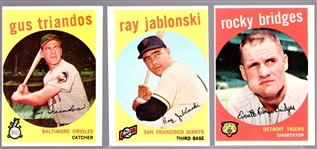 1959 Topps Bb- 20 Diff