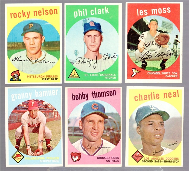 1959 Topps Bb- 12 Diff