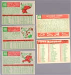 1959 Topps Bb- 5 Diff