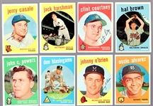 1959 Topps Bb- 8 Diff