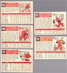 1959 Topps Bb- 5 Diff Hi#'s