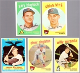 1959 Topps Bb- 5 Diff Hi#'s