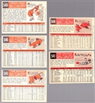 1959 Topps Bb- 5 Diff Hi#'s