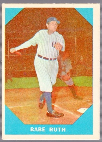 1960 Fleer Bb Greats- #3 Babe Ruth