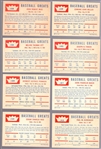 1960 Fleer Bb Greats- 8 Diff