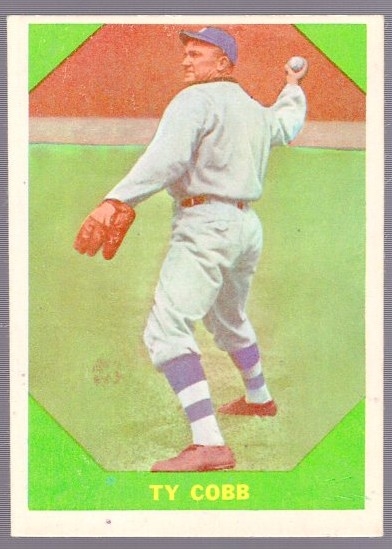 1960 Fleer Bb Greats- #42 Ty Cobb