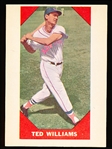 1960 Fleer Bb Greats- #72 Ted Williams