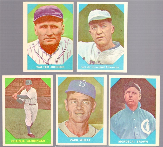 1960 Fleer Bb Greats- 10 Diff