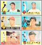 1960 Topps Bb- 6 Diff Hi#'s