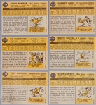 1960 Topps Bb- 6 Diff Hi#'s