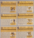1960 Topps Bb- 6 Diff Hi#'s
