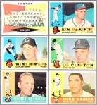 1960 Topps Bb- 6 Diff Hi#'s