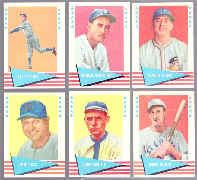 1961 Fleer Bb Greats- 13 Diff