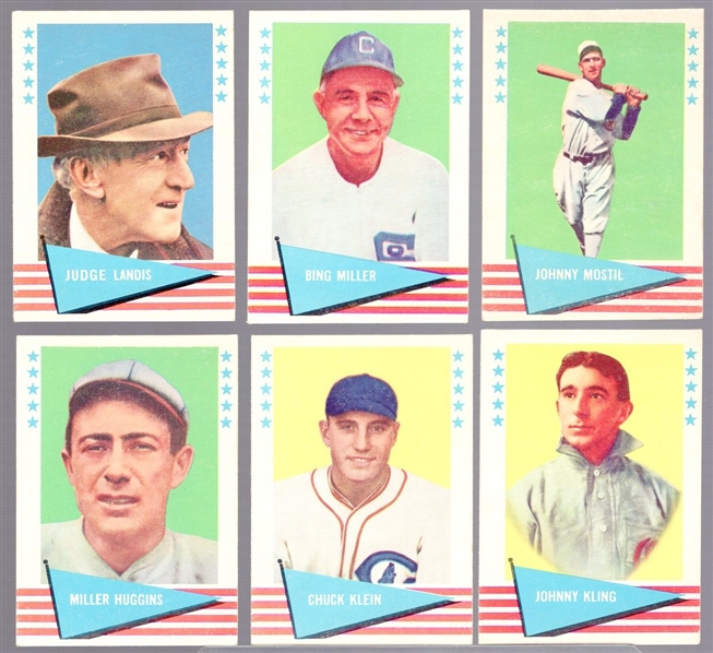 1961 Fleer Bb Greats- 12 Diff