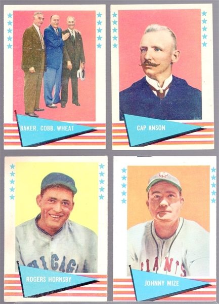 1961 Fleer Bb Greats- 16 Diff