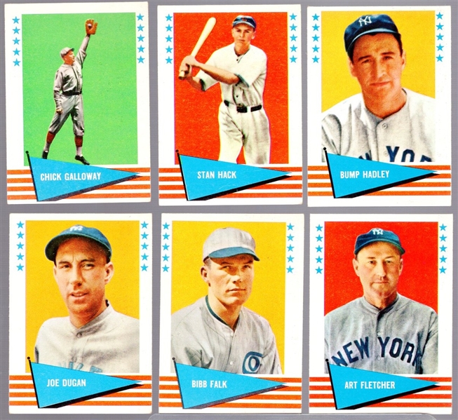 1961 Fleer Bb Greats- 12 Diff