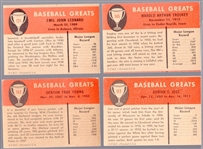 1961 Fleer Bb Greats- 11 Diff