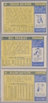 1971-72 Topps Bskbl.- 3 Diff. Cards