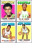 1971-72 Topps Bskbl.- 4 Diff. Cards