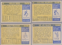 1971-72 Topps Bskbl.- 4 Diff. Cards