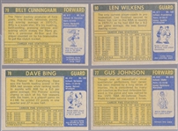 1971-72 Topps Bskbl.- 4 Diff. Cards