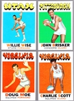 1971-72 Topps Bskbl.- 4 Diff. RC's