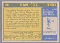 1971-72 Topps Bskbl. #200 Dan Issel RC