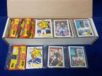 1988 Topps Baseball- 10 Unopened Closeout Miswrap Rack Packs