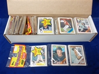 1988 Topps Baseball- 10 Unopened Closeout Miswrap Rack Packs