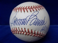 Autographed Johnny Bench Official NL MLB Baseball