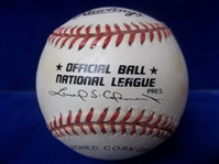 Autographed Johnny Bench Official NL MLB Baseball