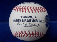 Autographed Gene Conley Official MLB Baseball with Multiple Inscriptions