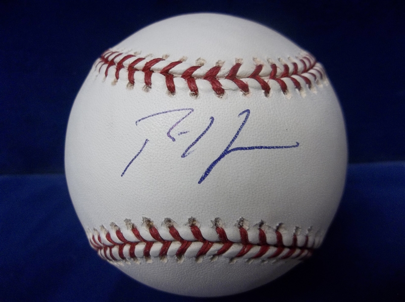Autographed Rich Harden Official MLB Baseball- Tri-Star/ MLB Certified
