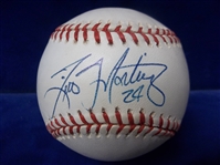 Autographed Tino Martinez Official MLB Baseball- JSA Certified