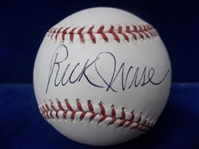 Autographed Rick Wise Official MLB Baseball