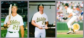 1987 Barry Colla/ Card Collectors' Co. “Mark McGwire Ad Cards- 1 Complete Set of 10