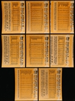 1988 Topps Bb- 11 Asst. Blank Front Cards