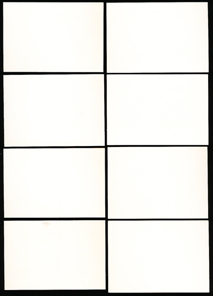 1990 Topps Big Bb- 78 Asst./54 Diff Blank Front Cards