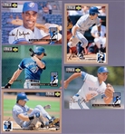 1994 Collector's Choice Bsbl. “Gold Signature- 5 Diff.