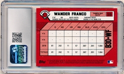 2019 Bowman Bb- “30th Anniversary Chrome- #B30-WF Wander Franco- CSG Graded Gem Mint 10.