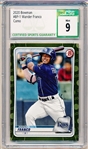 2020 Bowman Bb Prospects- “Camo- #BP1 Wander Franco- CSG Graded Mint 9.