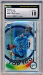 2020 Bowman Bb- “Scouts Top 100- #BTP-1 Wander Franco- CSG Graded Gem Mint 10.