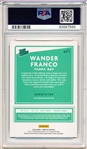 2020 Panini Donruss Bb- “Rated Prospect- Rapture- #RP1 Wander Franco- PSA Graded Mint 9.