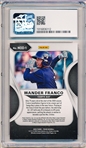 2020 Panini Prizm Bb- “Now on Deck- #NOD-1 Wander Franco, Rays- CSG Graded NM/Mint+ 8.5. 