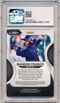 2020 Panini Prizm Bb- “Now on Deck- #NOD-1 Wander Franco, Rays- CSG Graded Mint 9.