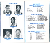 1980-81 Foodtown Kentucky Wildcats “Tip-Off Pocket Guide