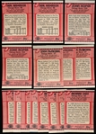 1990 Topps Football- 15 Asst. Chicago Bears Blank Front Cards