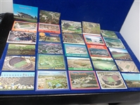 College Football Stadium Chrome Postcards- 27 Diff.